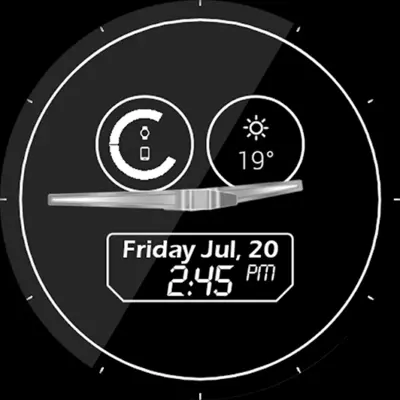 Digi-Vex HD Watch Face android App screenshot 0