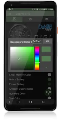 Digi-Vex HD Watch Face android App screenshot 11