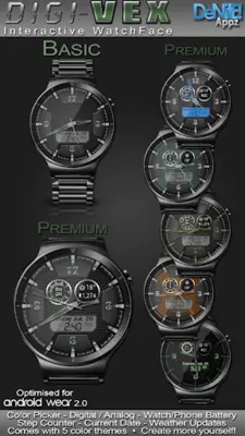 Digi-Vex HD Watch Face android App screenshot 15