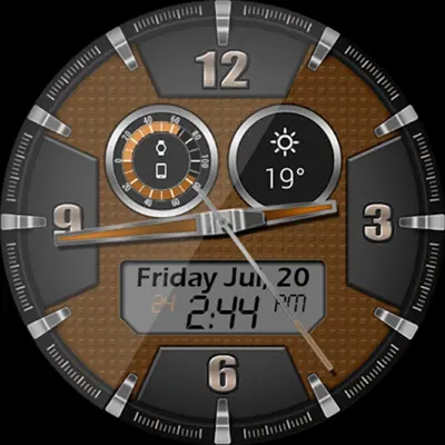 Digi-Vex HD Watch Face android App screenshot 2