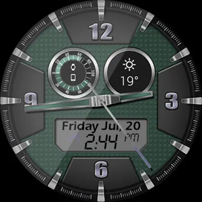 Digi-Vex HD Watch Face android App screenshot 3