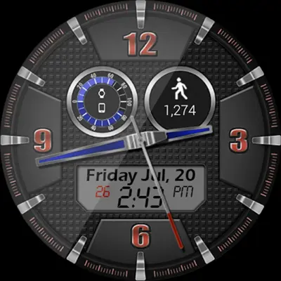 Digi-Vex HD Watch Face android App screenshot 4